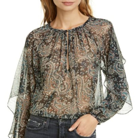 Joie Kriston Paisley Top - Picture 8 of 13
